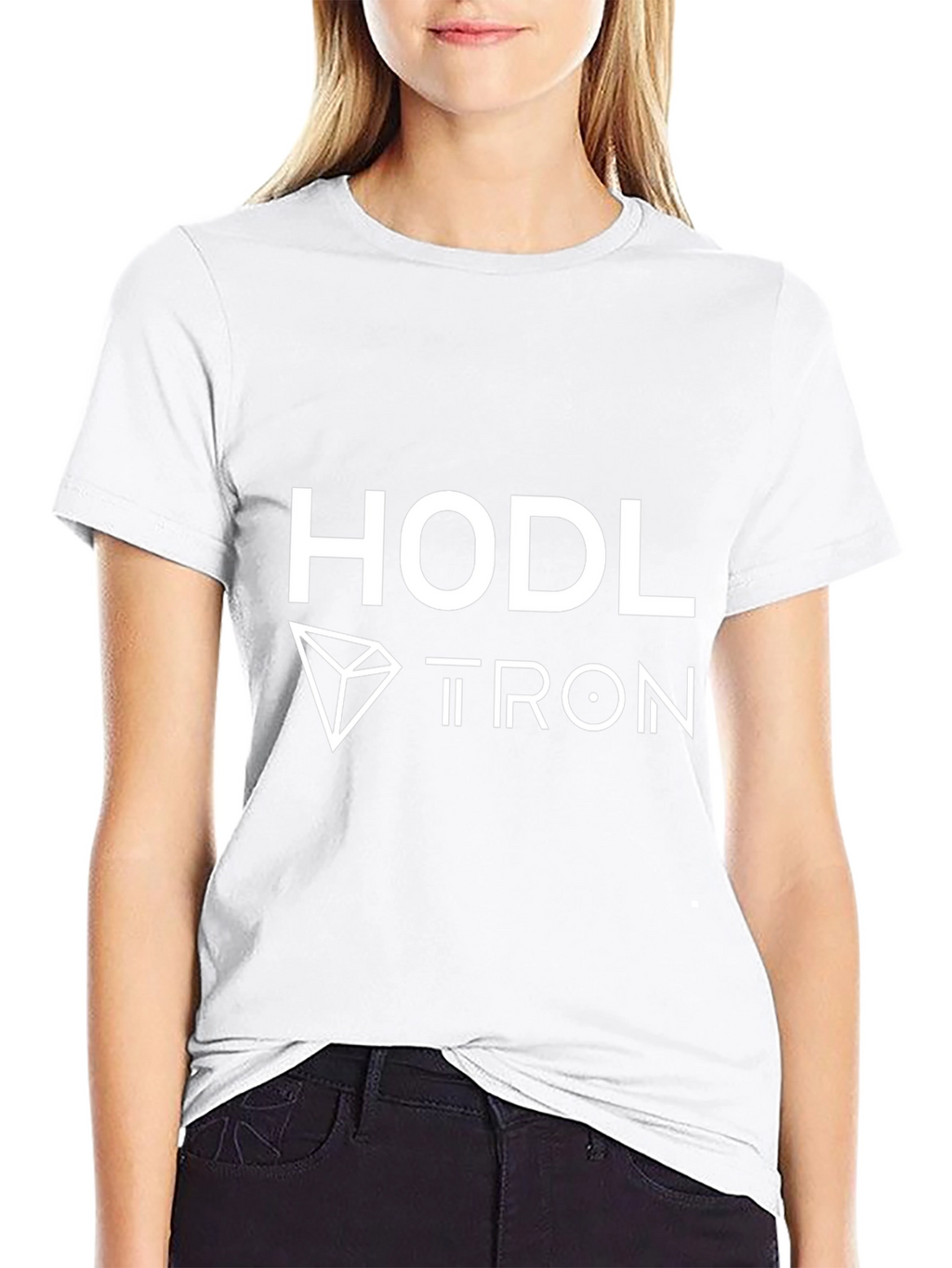HODL TRON Black T-Shirt Crypto Apparel