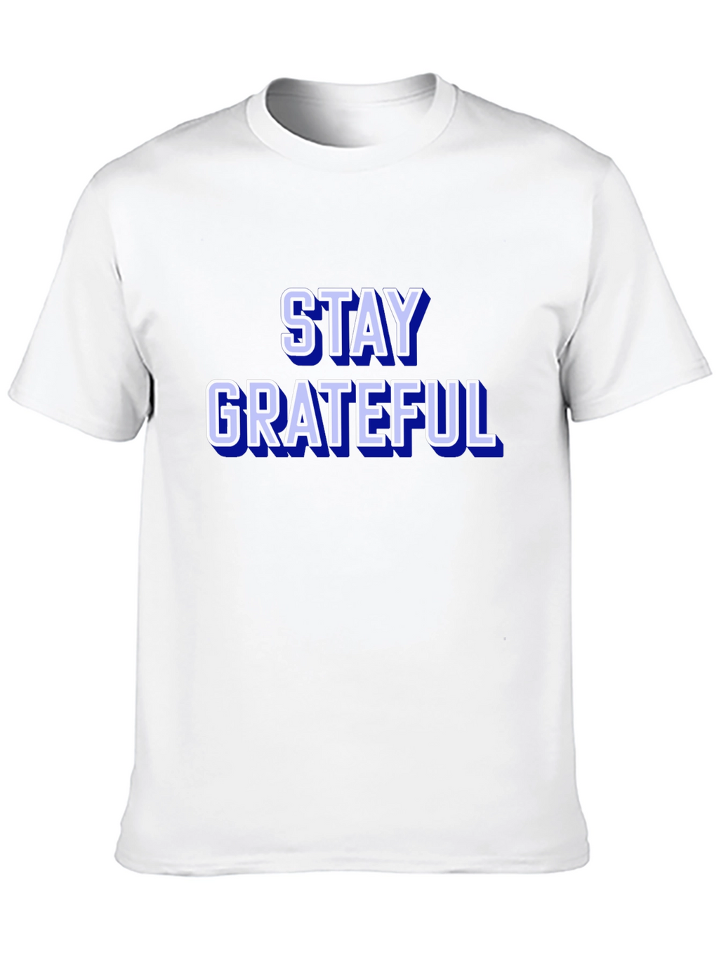 Stay Grateful Graphic Tee - Trendy Black T-Shirt