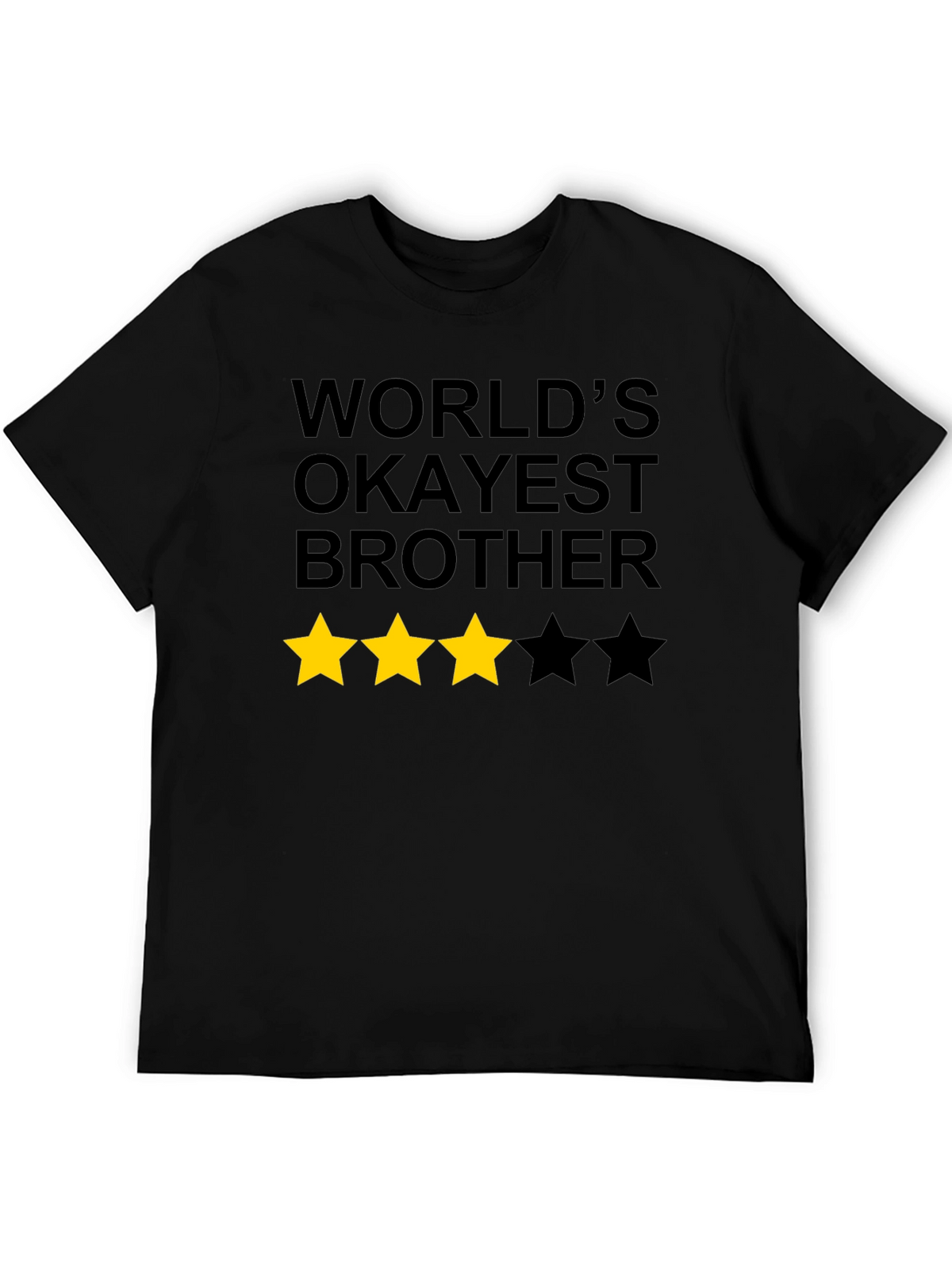 Worlds Okayest Brother Graphic Tee