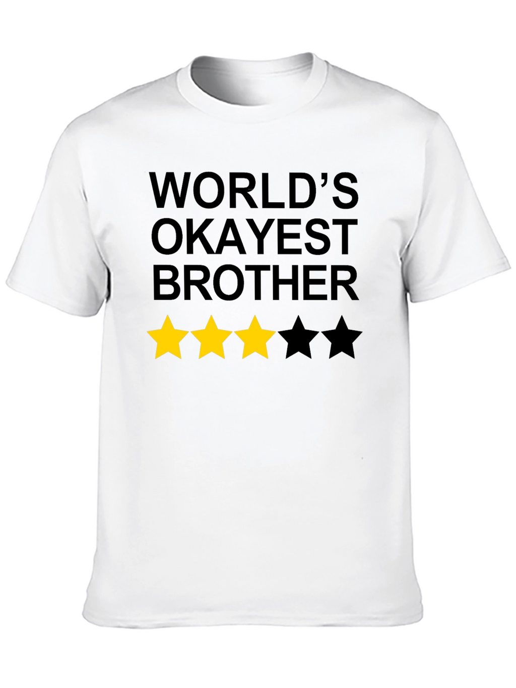 Worlds Okayest Brother Graphic Tee