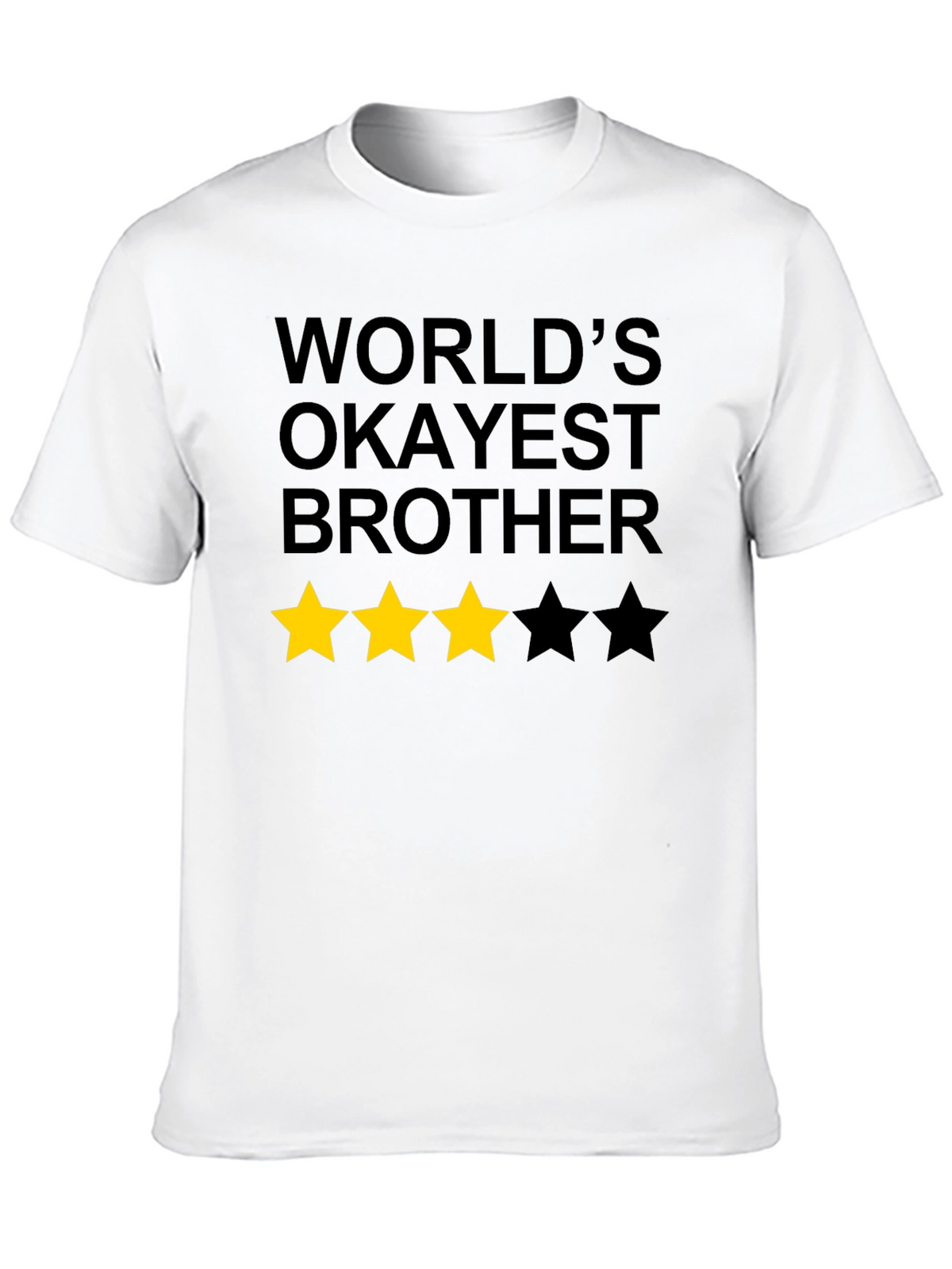 Worlds Okayest Brother Graphic Tee