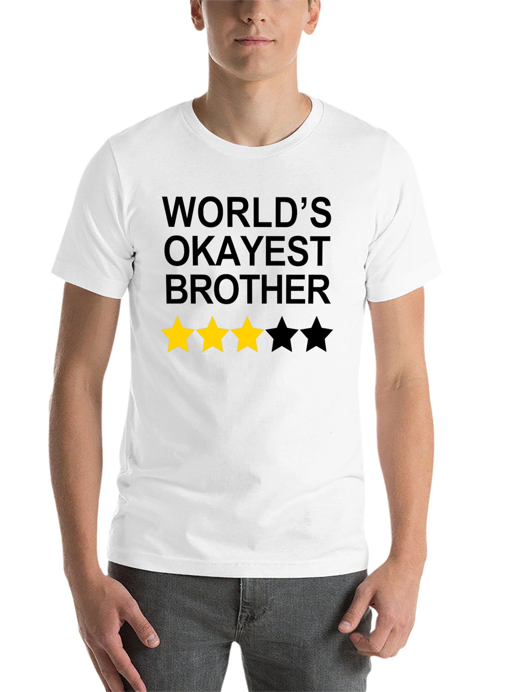 Worlds Okayest Brother Graphic Tee