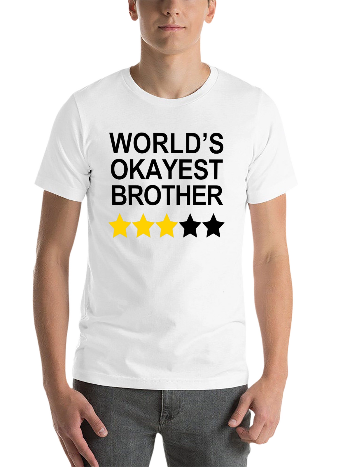 Worlds Okayest Brother Graphic Tee