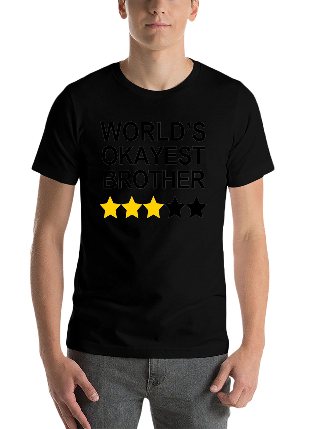 Worlds Okayest Brother Graphic Tee