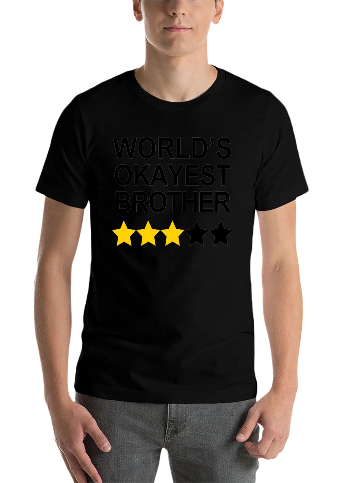Worlds Okayest Brother Graphic Tee