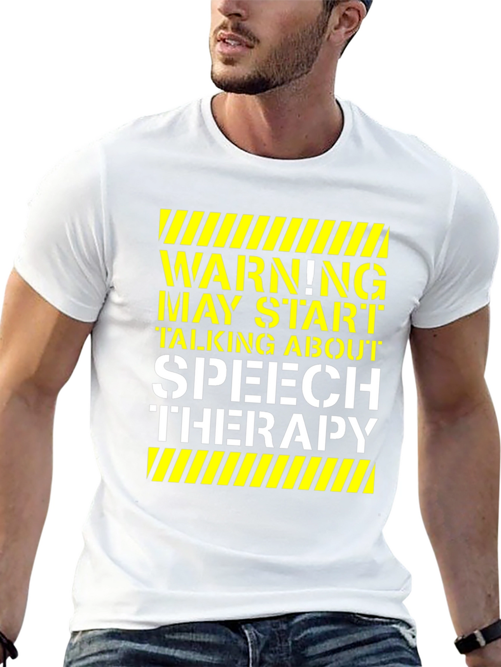 Speech Therapy T-Shirt - Warning May Start Talking