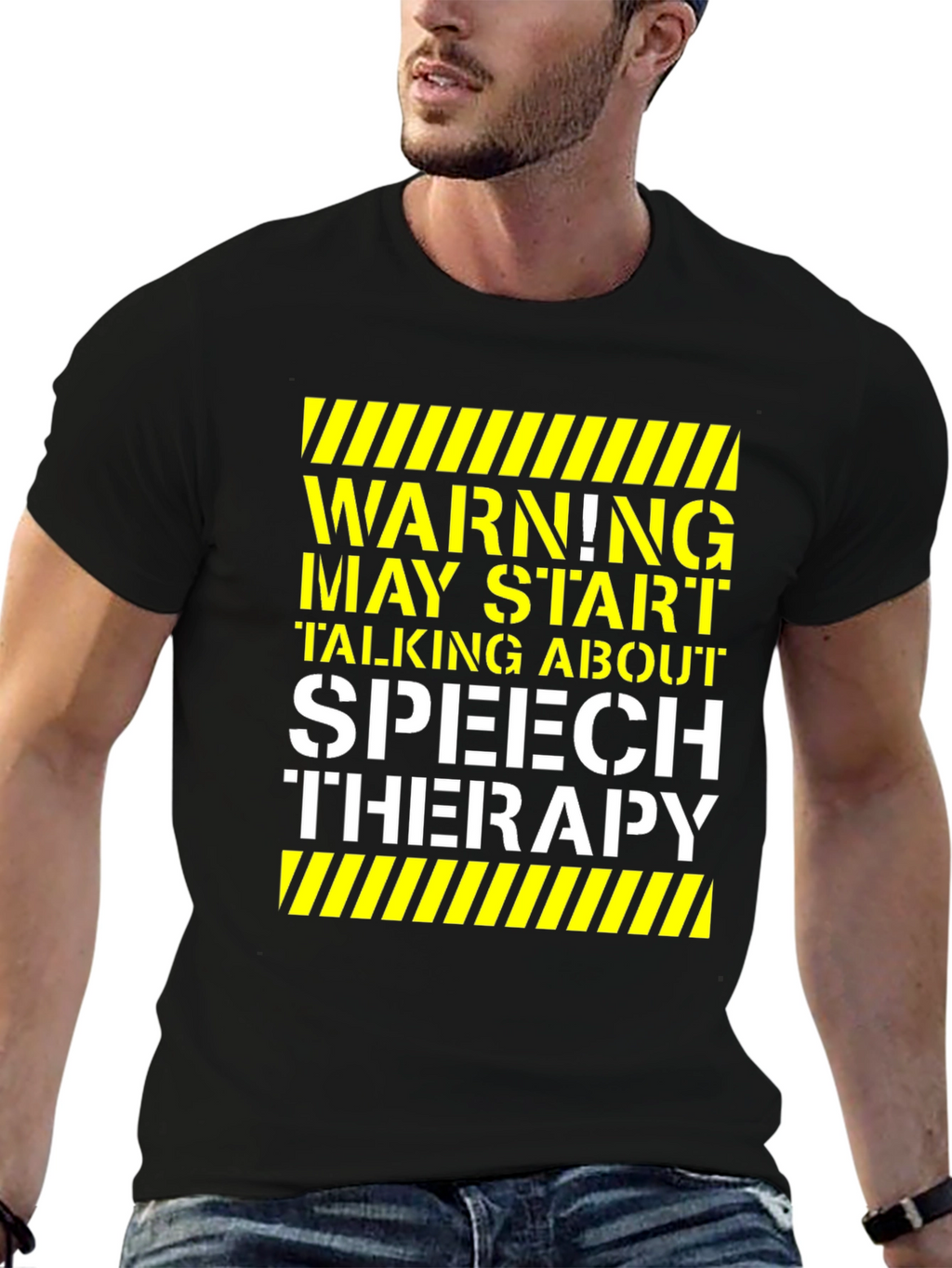 Speech Therapy T-Shirt - Warning May Start Talking