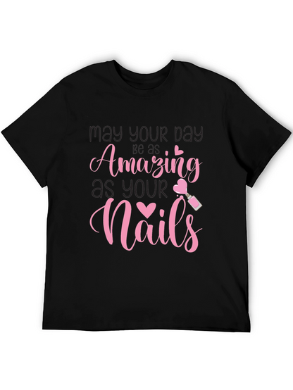 Amazing Nails T-Shirt - Manicure Lover Tee