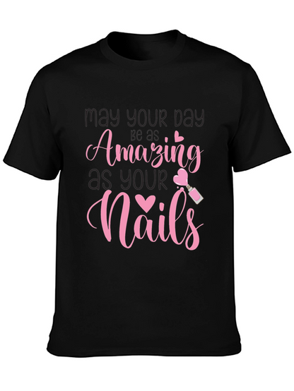 Amazing Nails T-Shirt - Manicure Lover Tee