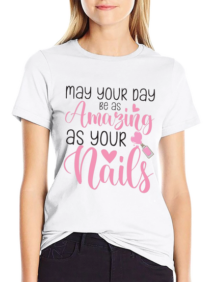 Amazing Nails T-Shirt - Manicure Lover Tee