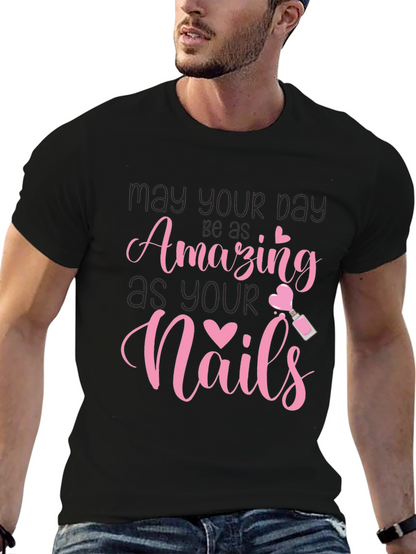 Amazing Nails T-Shirt - Manicure Lover Tee