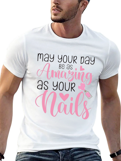 Amazing Nails T-Shirt - Manicure Lover Tee