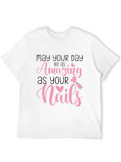 Amazing Nails T-Shirt - Manicure Lover Tee