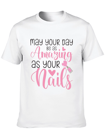 Amazing Nails T-Shirt - Manicure Lover Tee