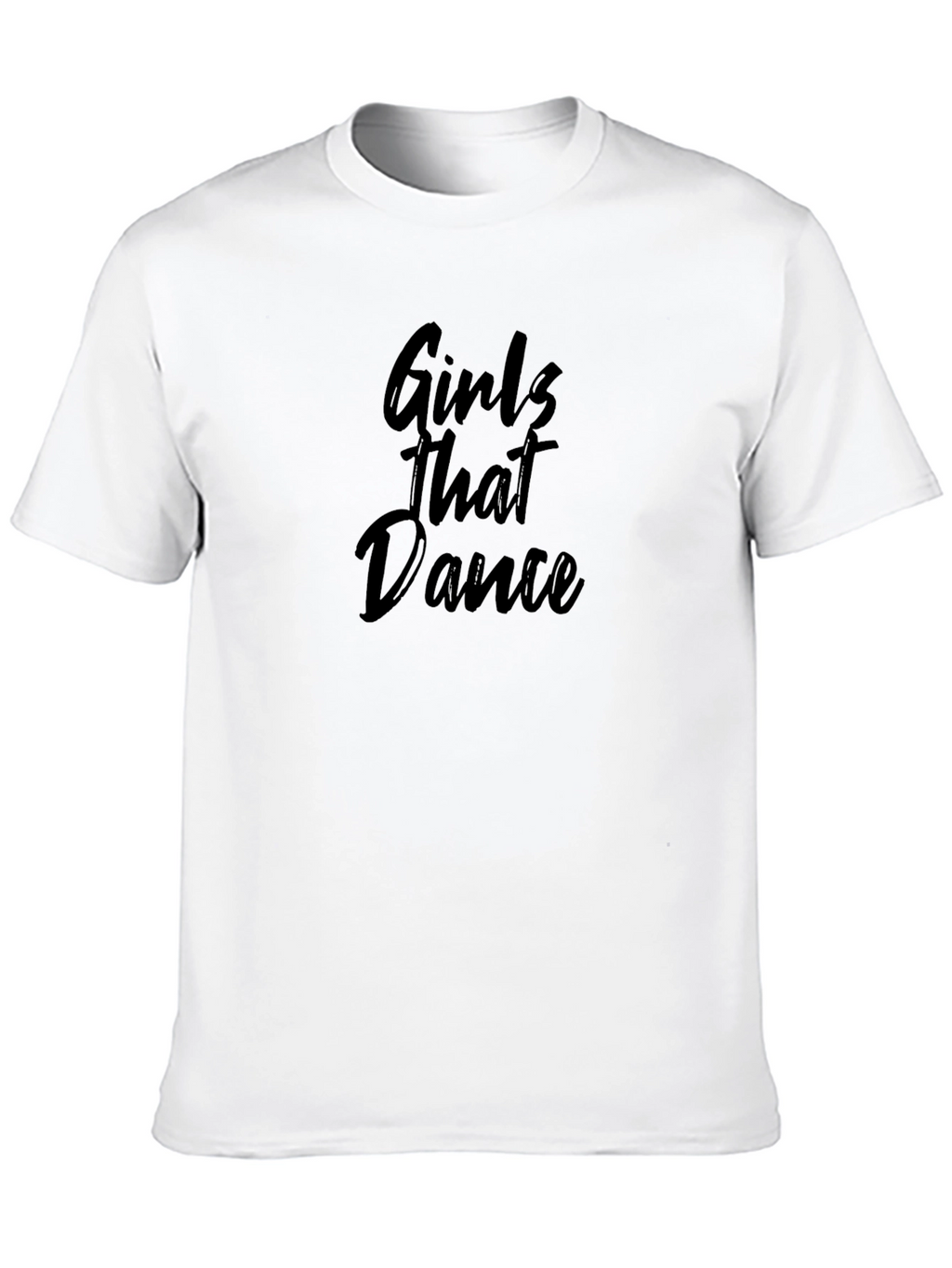 Girls That Dance Black Graphic Tee