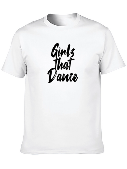 Girls That Dance Black Graphic Tee
