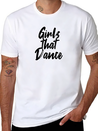 Girls That Dance Black Graphic Tee