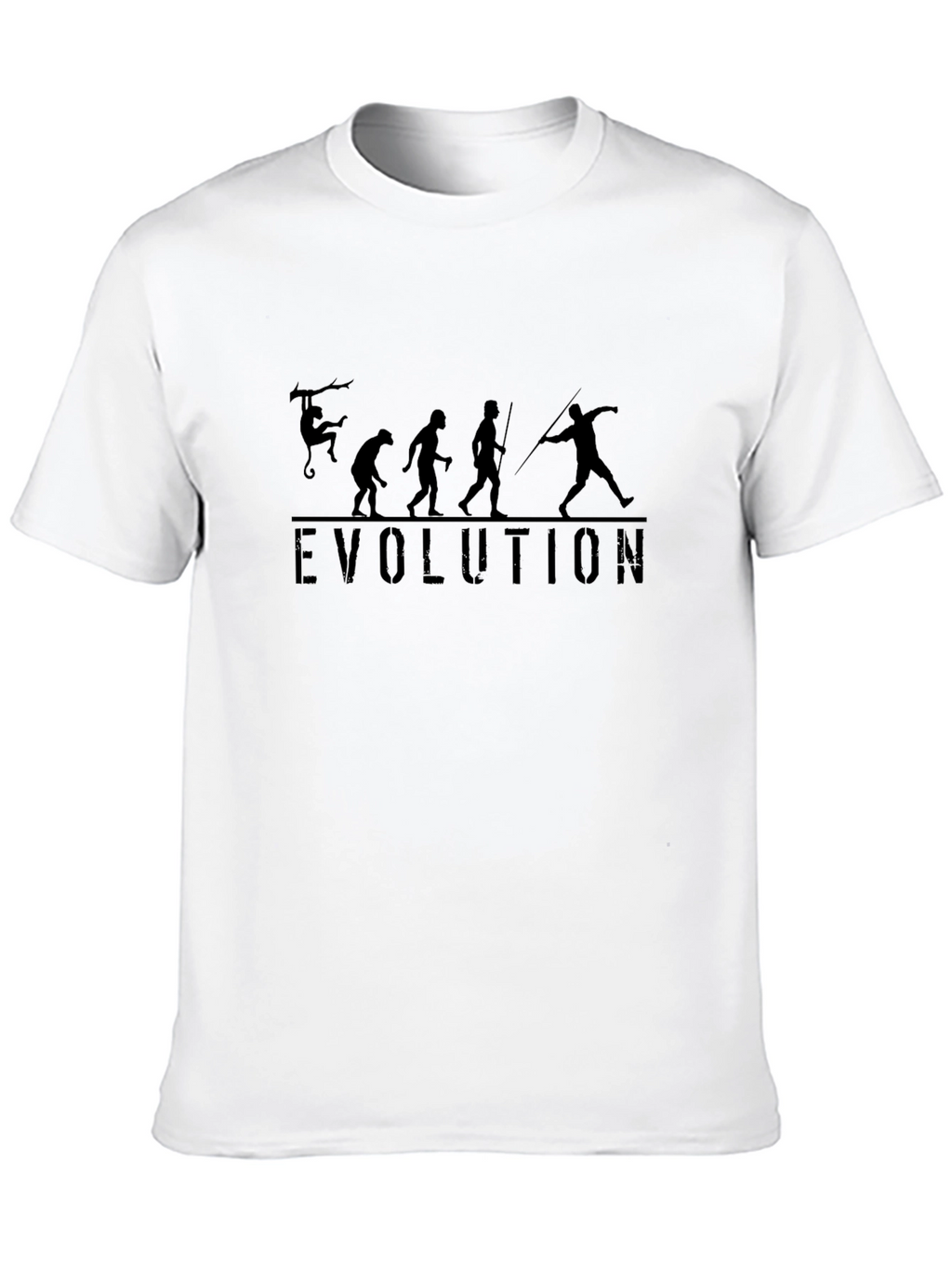 Evolution Graphic Black T-Shirt