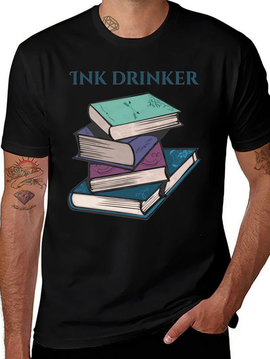 Ink Drinker Book Lover T-Shirt - Reading is My Superpower