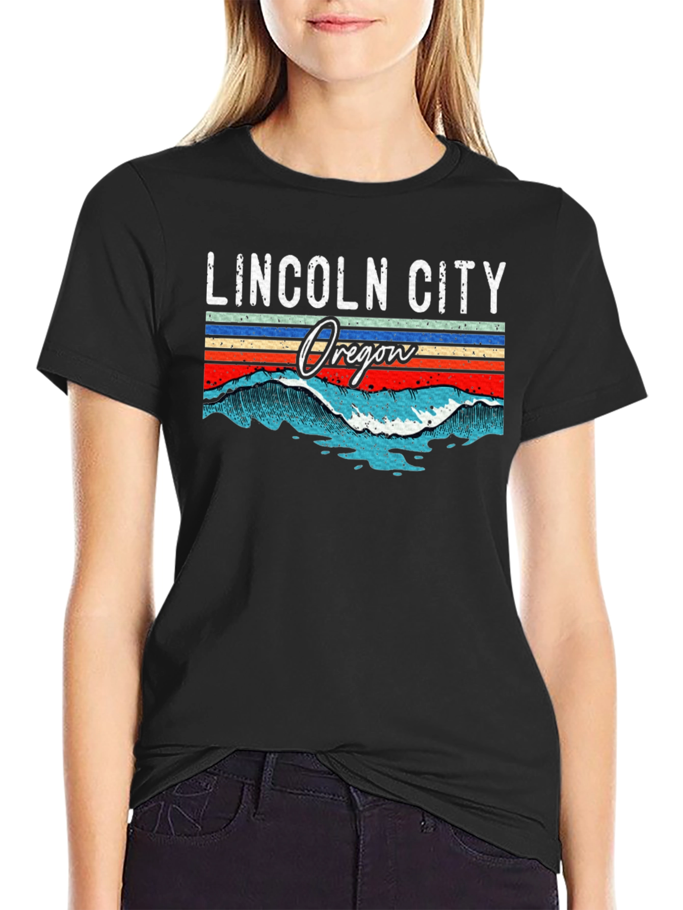 Lincoln City Oregon Graphic Tee
