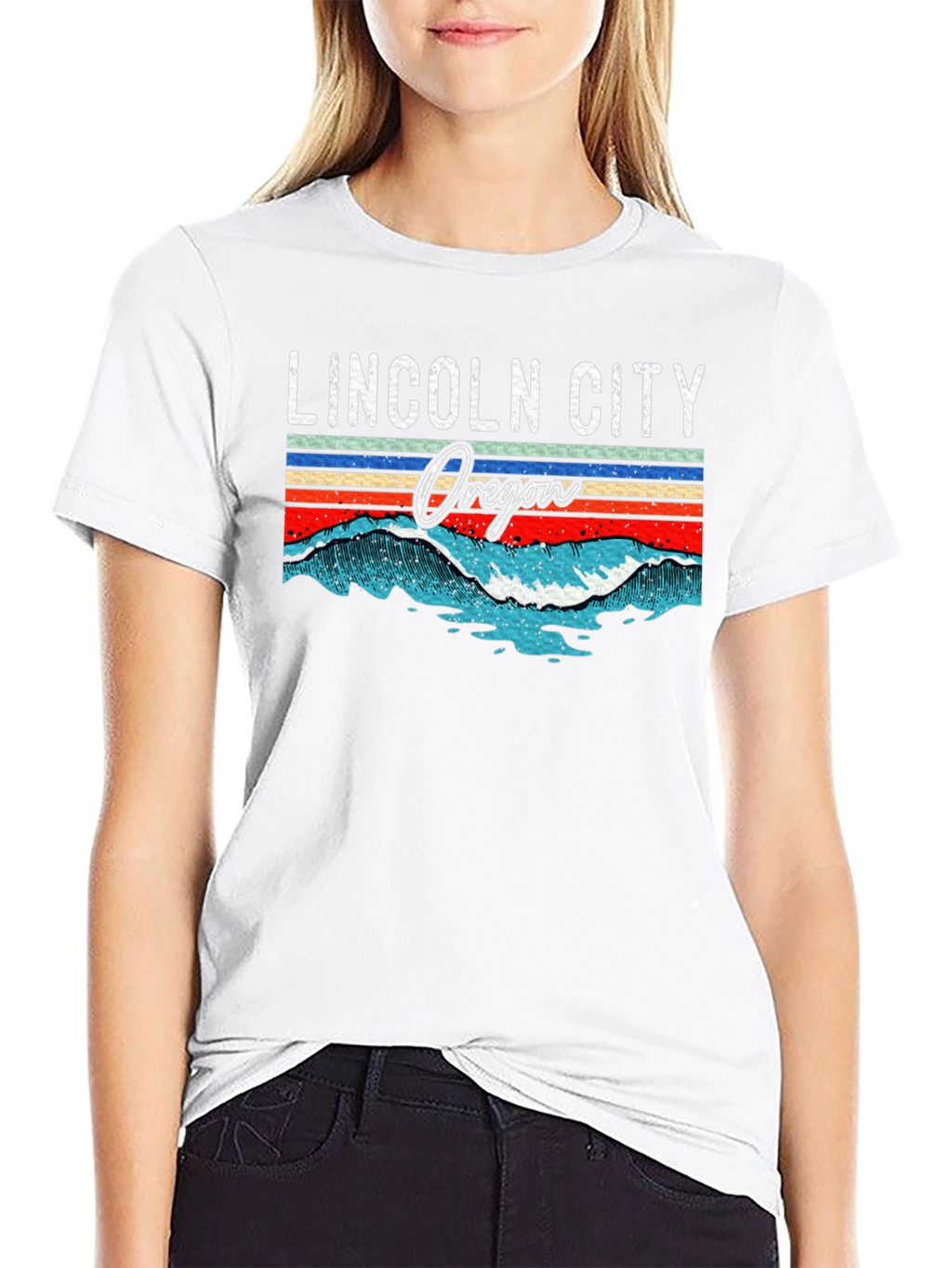 Lincoln City Oregon Graphic Tee