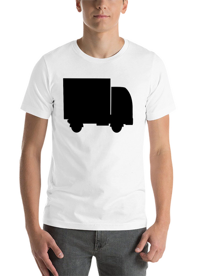 Black Truck Graphic Tee - Mens Casual Top
