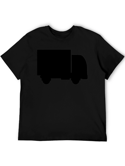 Black Truck Graphic Tee - Mens Casual Top