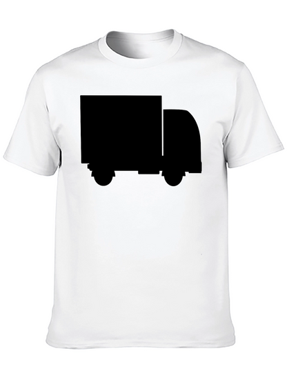 Black Truck Graphic Tee - Mens Casual Top