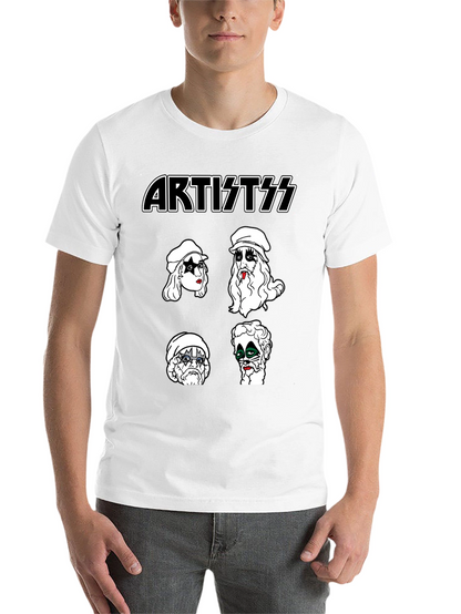Artist KISS Style Black T-Shirt