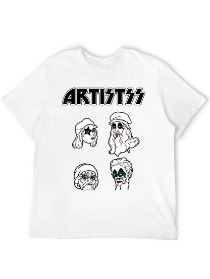 Artist KISS Style Black T-Shirt