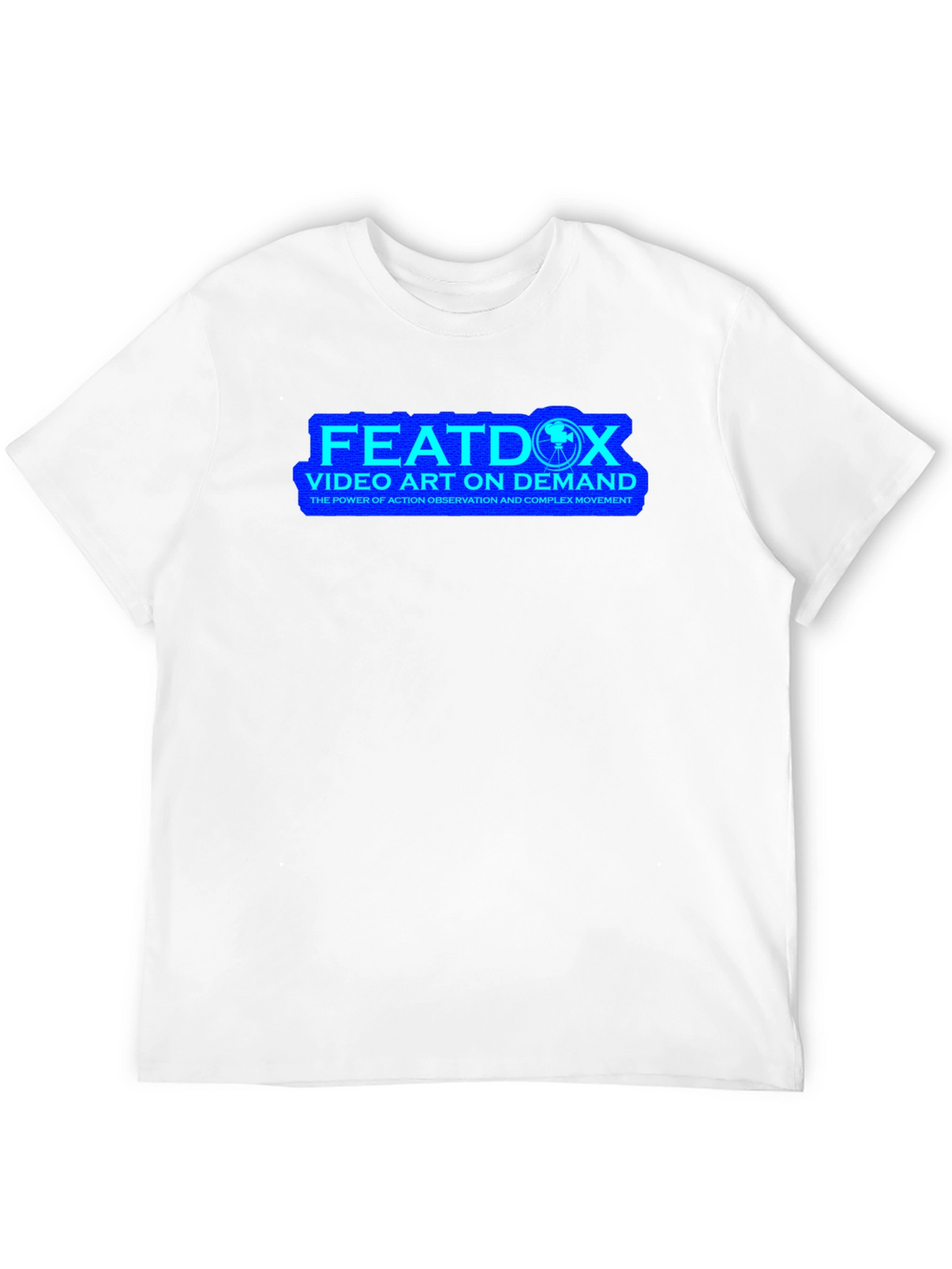 FEATDOX Video Art On Demand Black T-Shirt