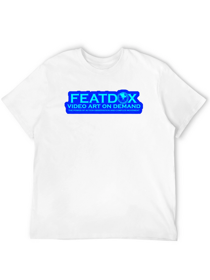 FEATDOX Video Art On Demand Black T-Shirt