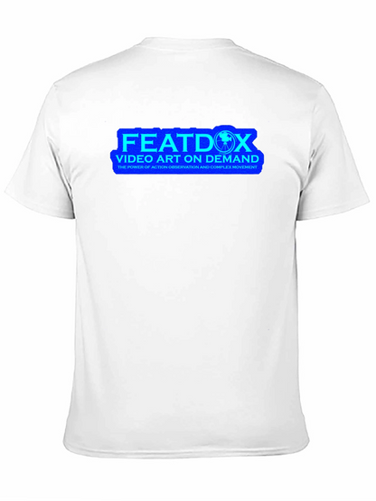FEATDOX Video Art On Demand Black T-Shirt