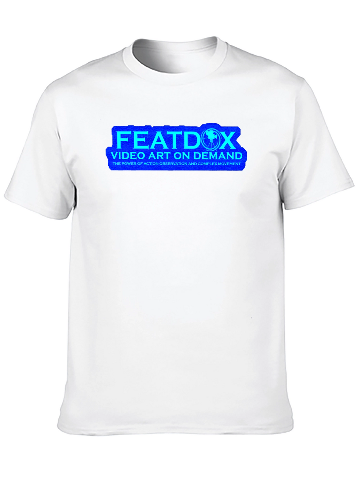 FEATDOX Video Art On Demand Black T-Shirt