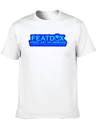 FEATDOX Video Art On Demand Black T-Shirt