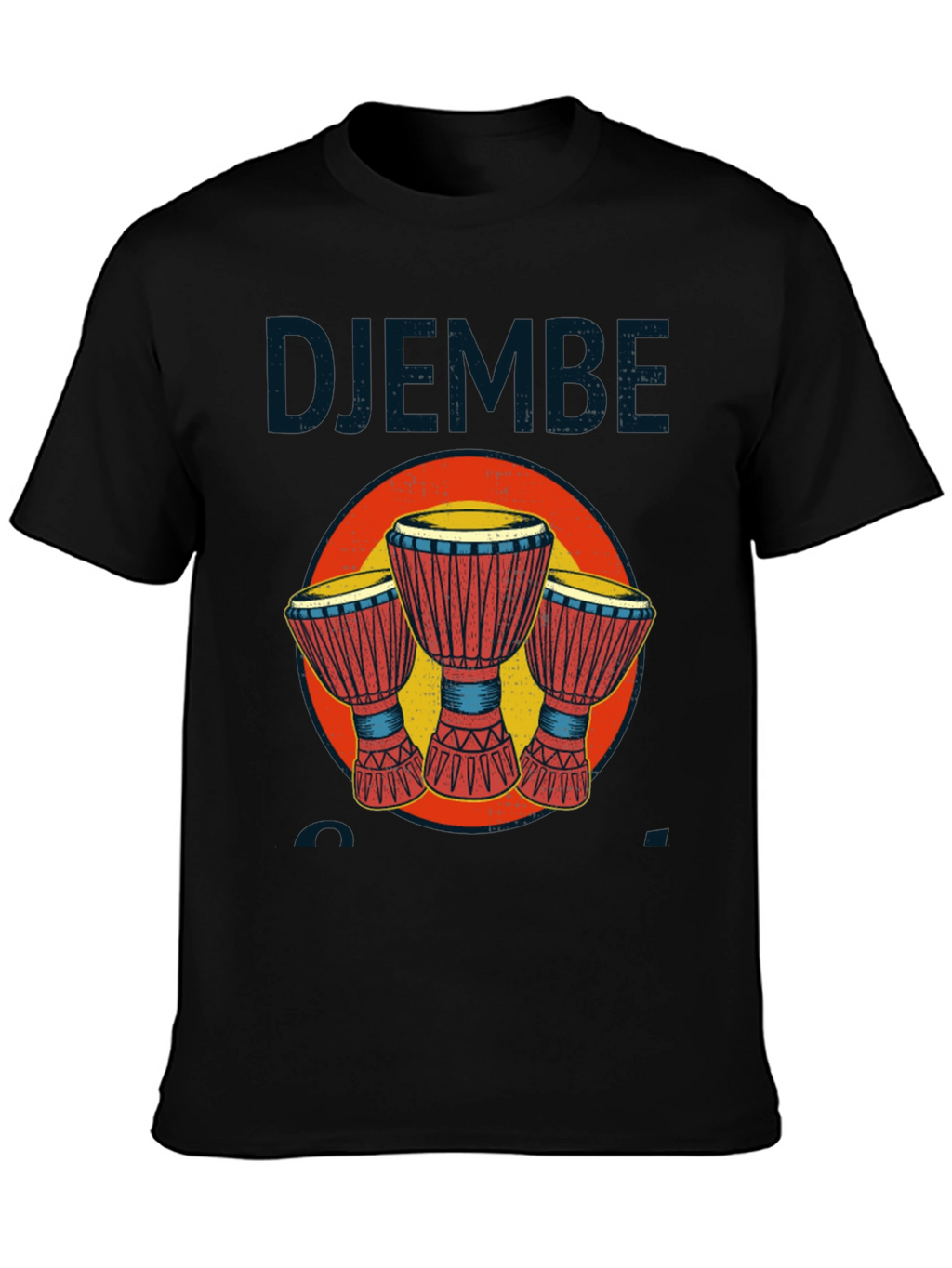 Djembe Drum Graphic T-Shirt - Music Lover Tee