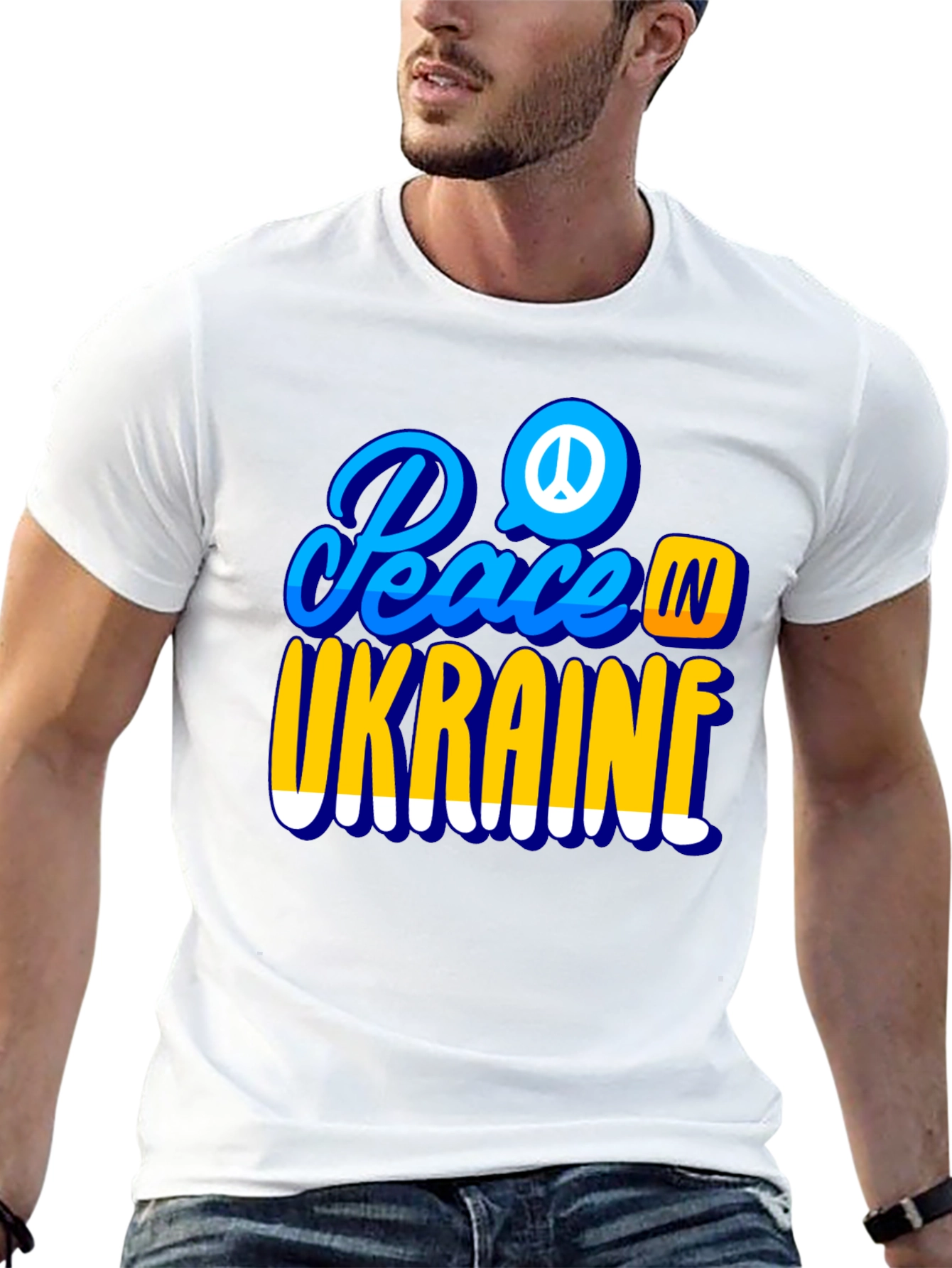 Peace in Ukraine T-Shirt - Solidarity Tee