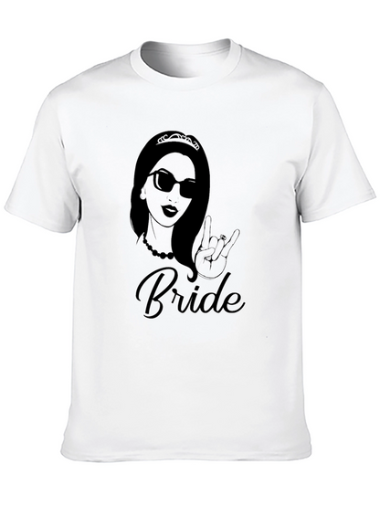 Bride Graphic Tee - Rock On Bridal Shirt