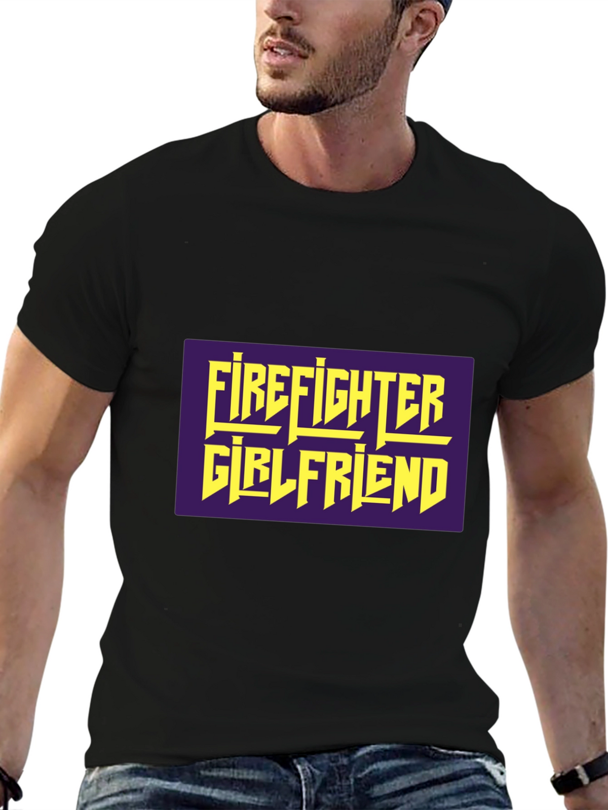 Firefighter Girlfriend Graphic Tee