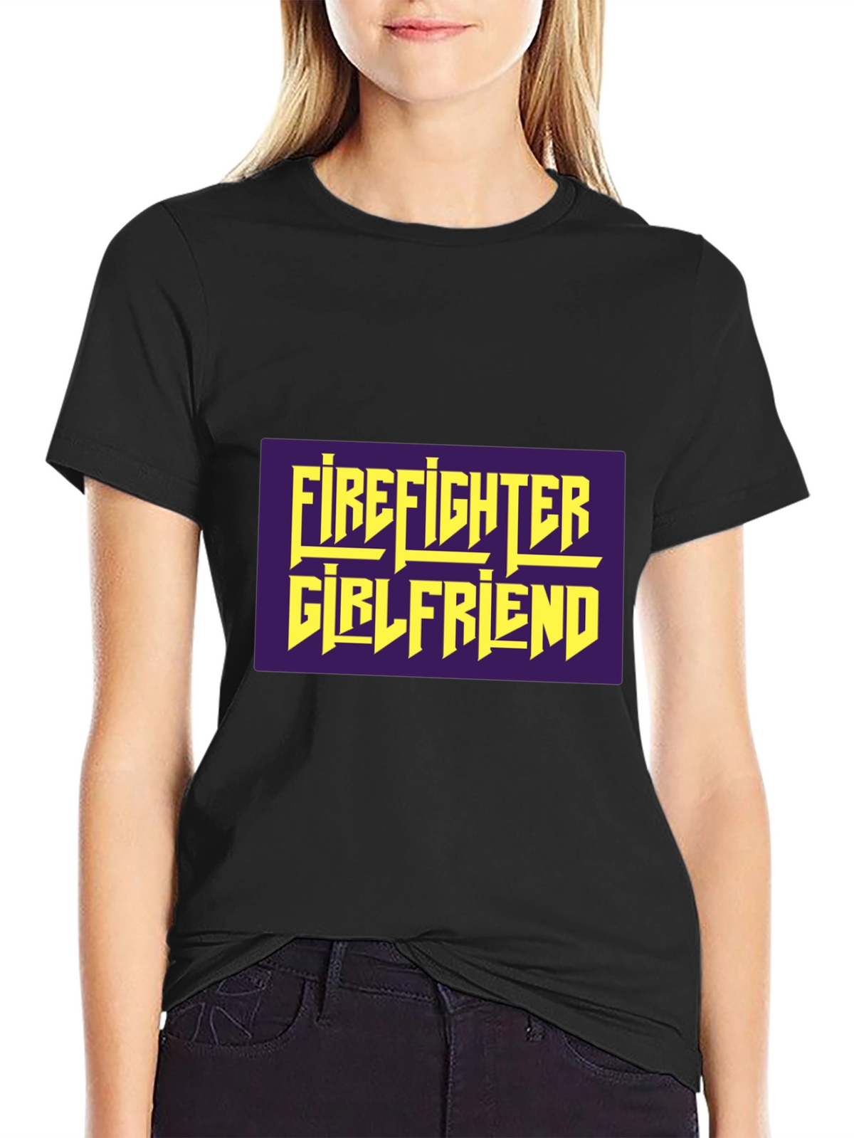 Firefighter Girlfriend Graphic Tee