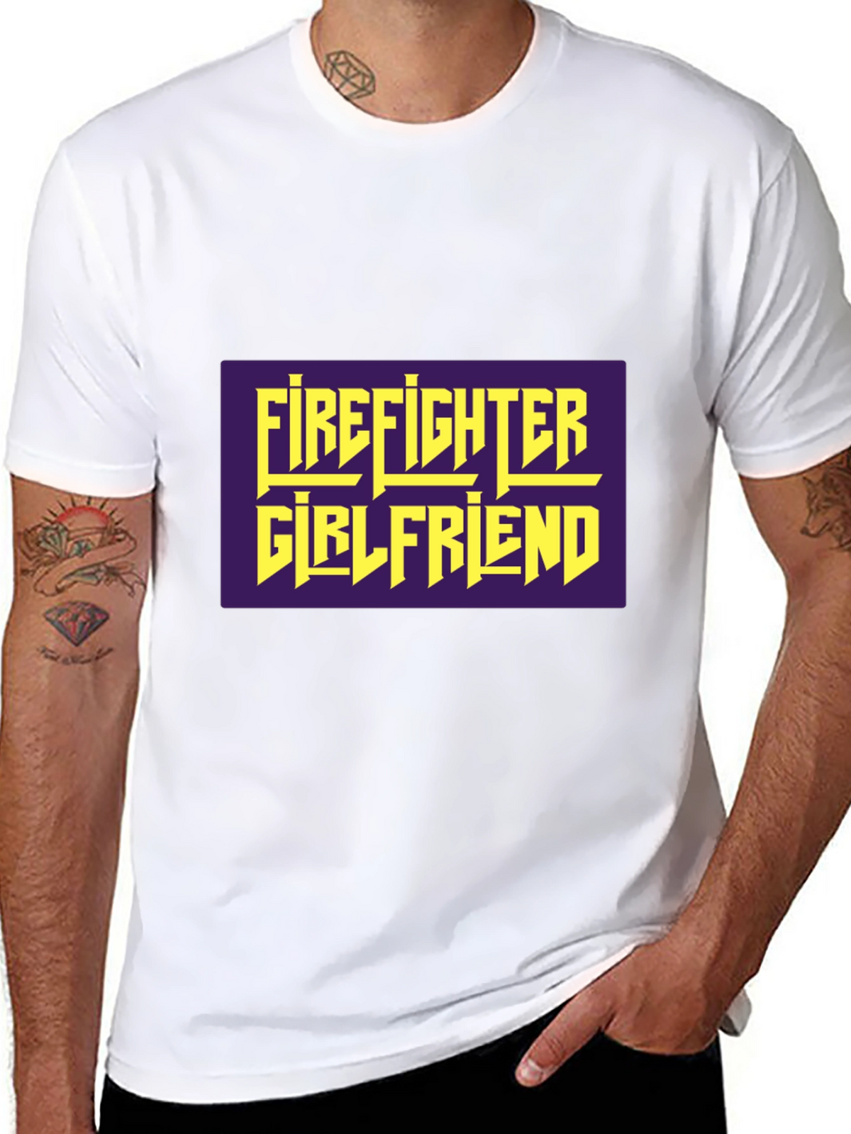 Firefighter Girlfriend Graphic Tee