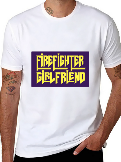 Firefighter Girlfriend Graphic Tee