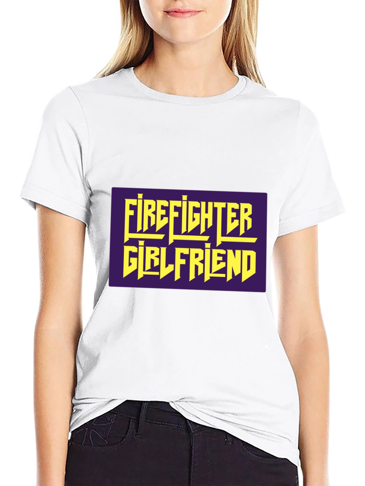 Firefighter Girlfriend Graphic Tee