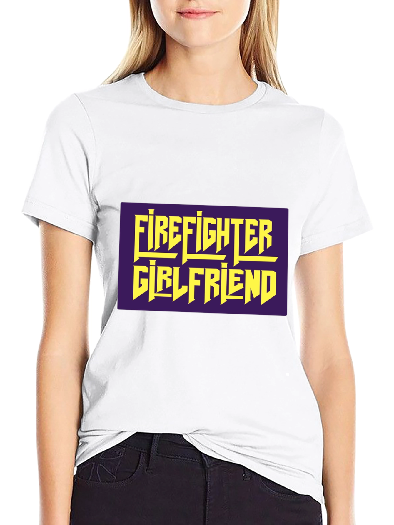 Firefighter Girlfriend Graphic Tee