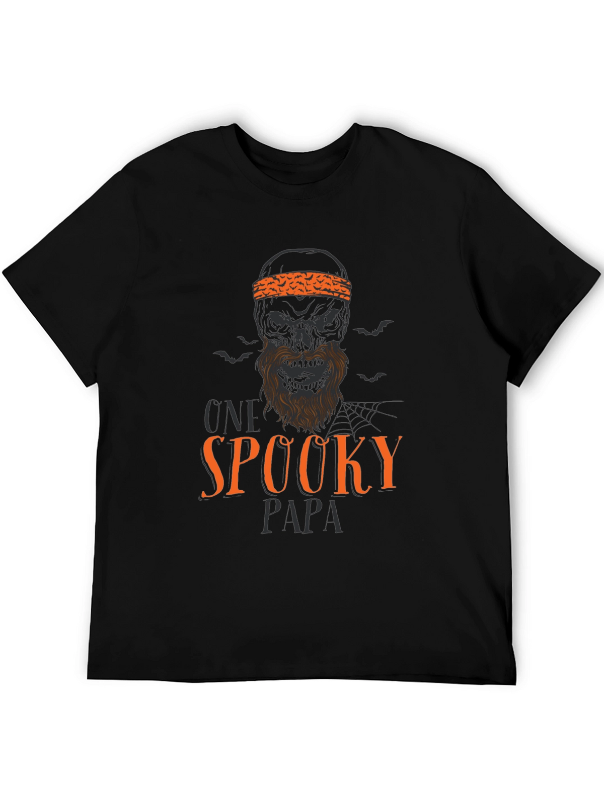 Spooky Papa Halloween Graphic T-Shirt