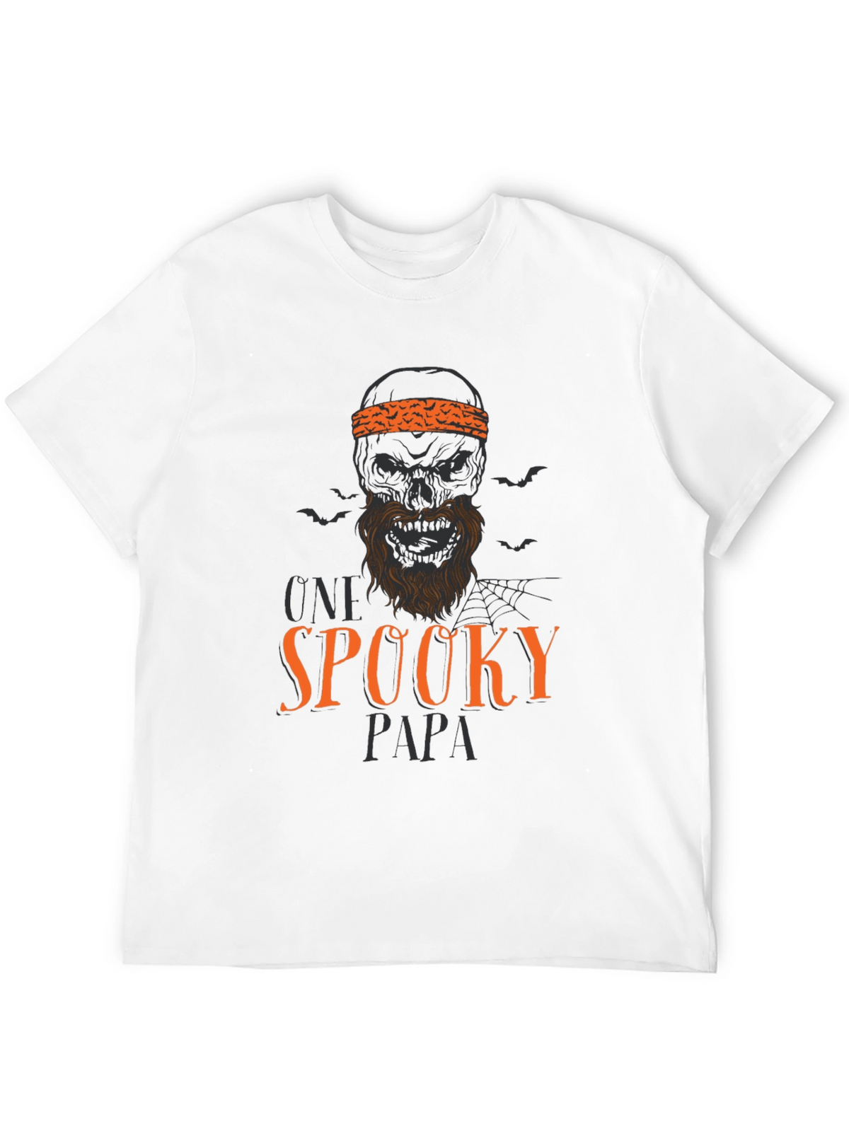 Spooky Papa Halloween Graphic T-Shirt
