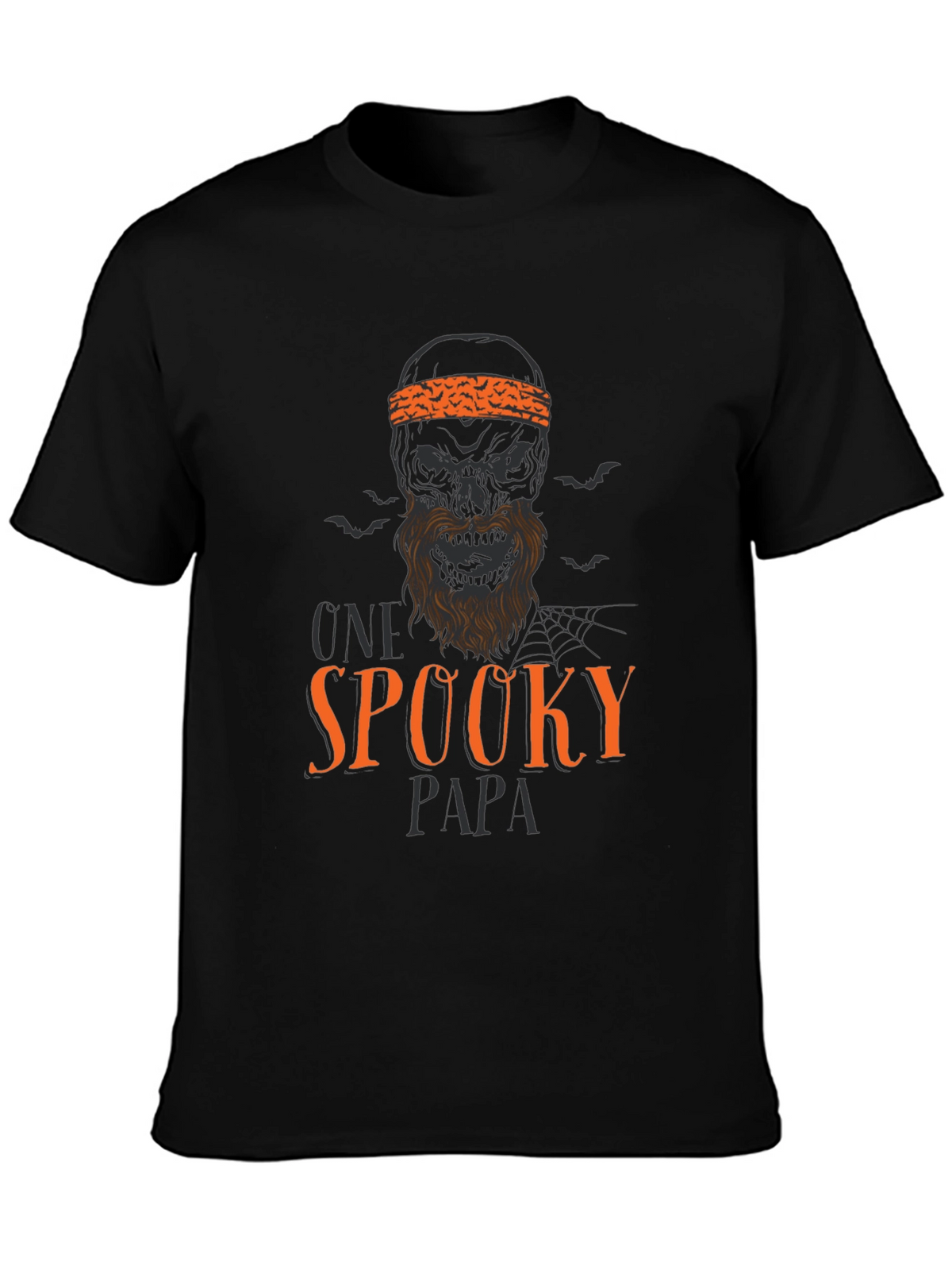 Spooky Papa Halloween Graphic T-Shirt