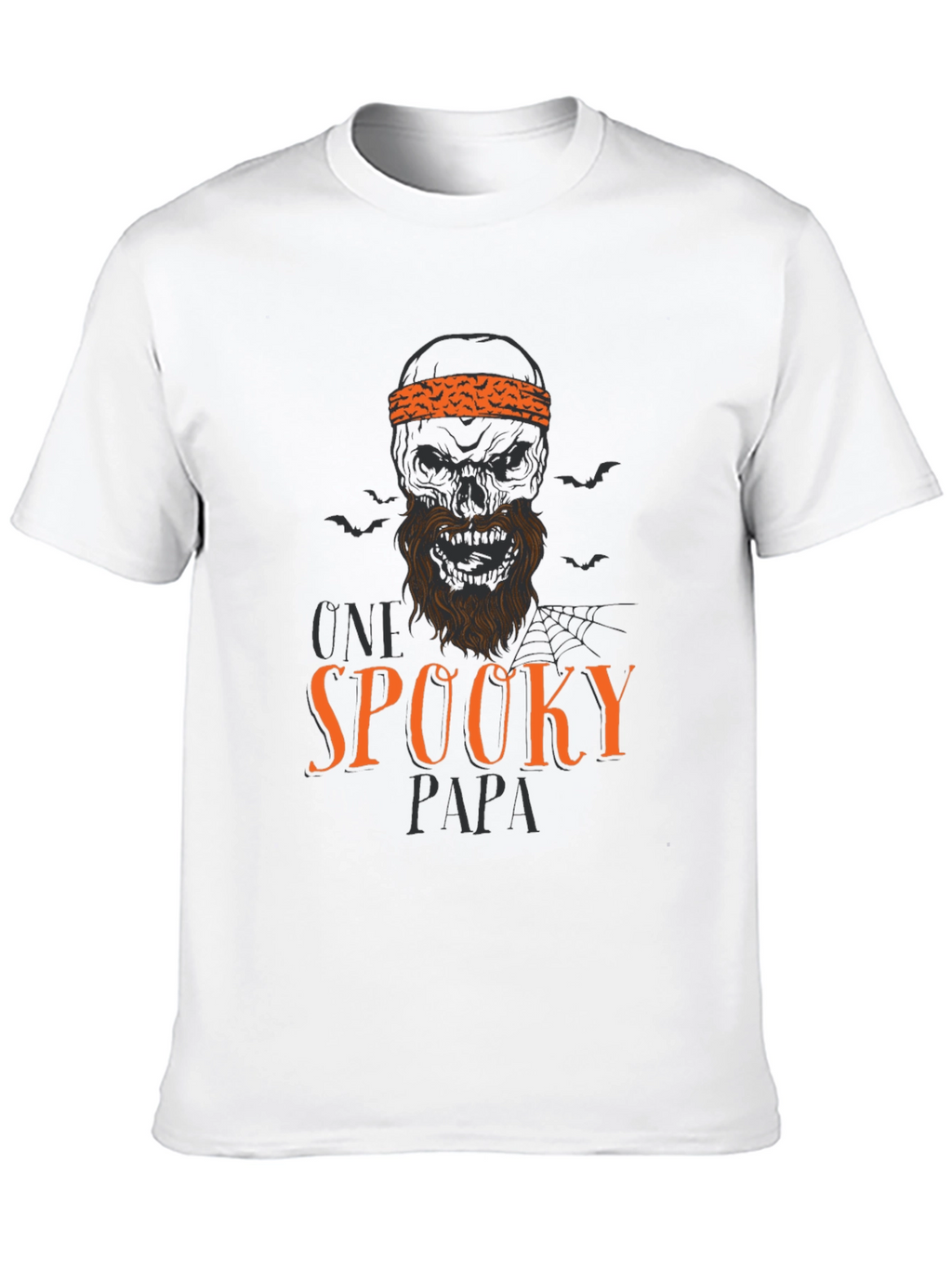 Spooky Papa Halloween Graphic T-Shirt