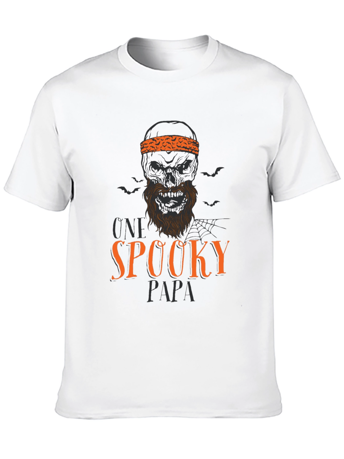 Spooky Papa Halloween Graphic T-Shirt