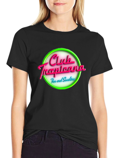 Club Tropicana T-Shirt - Retro 80s Style